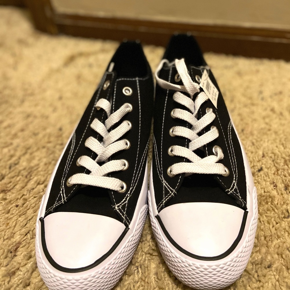New Canvas Upper Balance Men Casual black and white